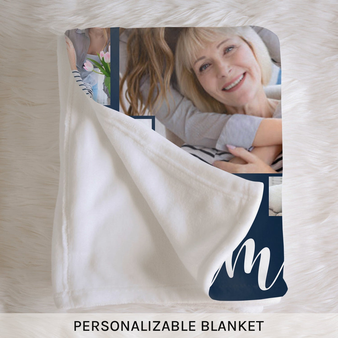 The best mama - Personalized Mother's Day or Birthday gift for Mom - Custom Blanket - Elizabethfashions