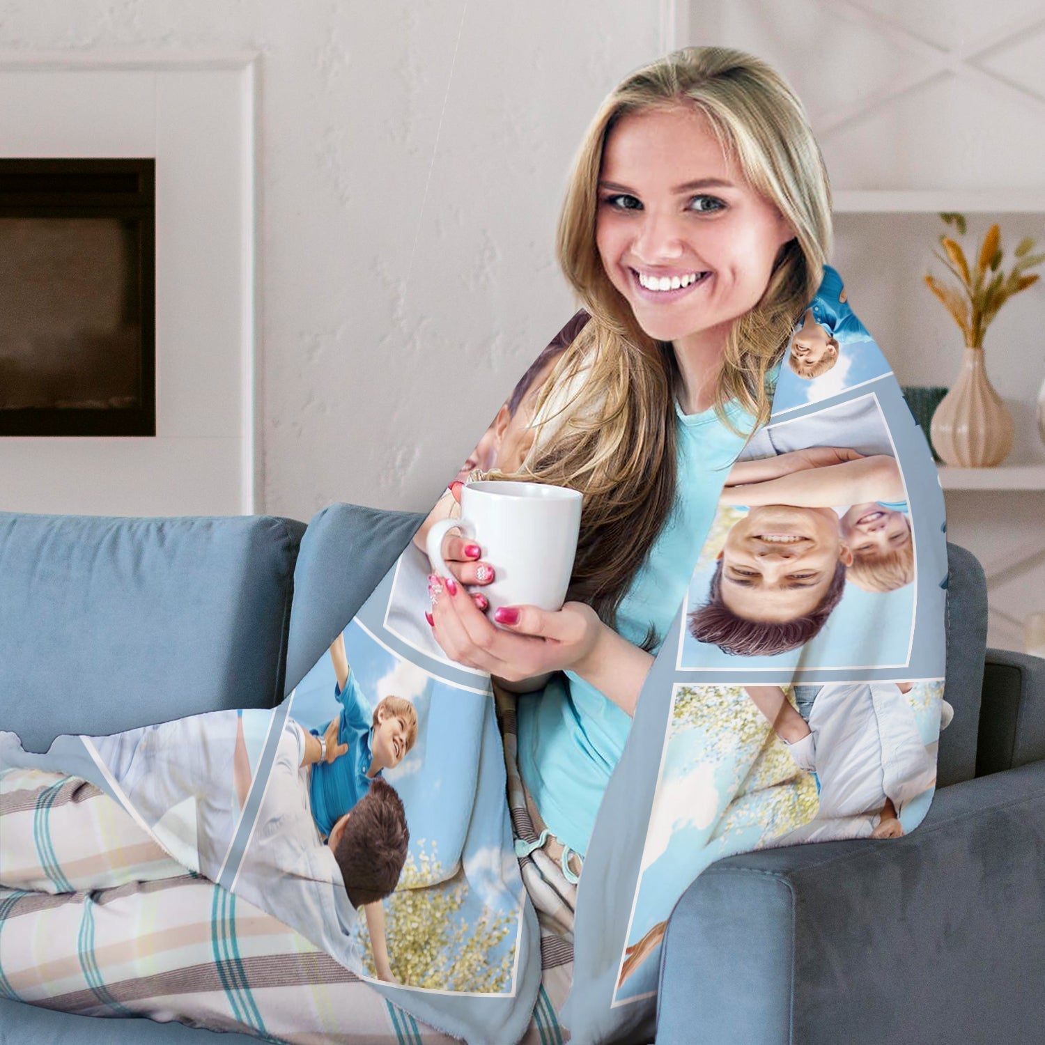 Best DAD ever - Personalized Father's Day or Birthday gift For Dad - Custom Blanket - Elizabethfashions