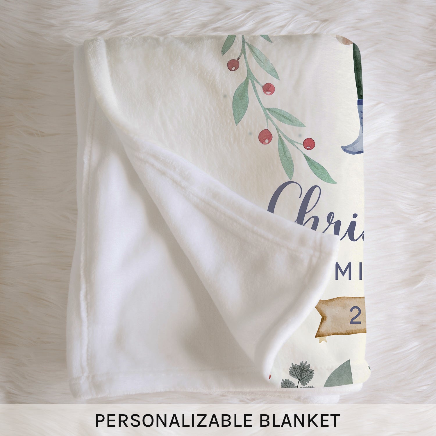 Nutcracker - Have A Magical Christmas - Personalized Christmas gift For Family - Custom Blanket - Elizabethfashions