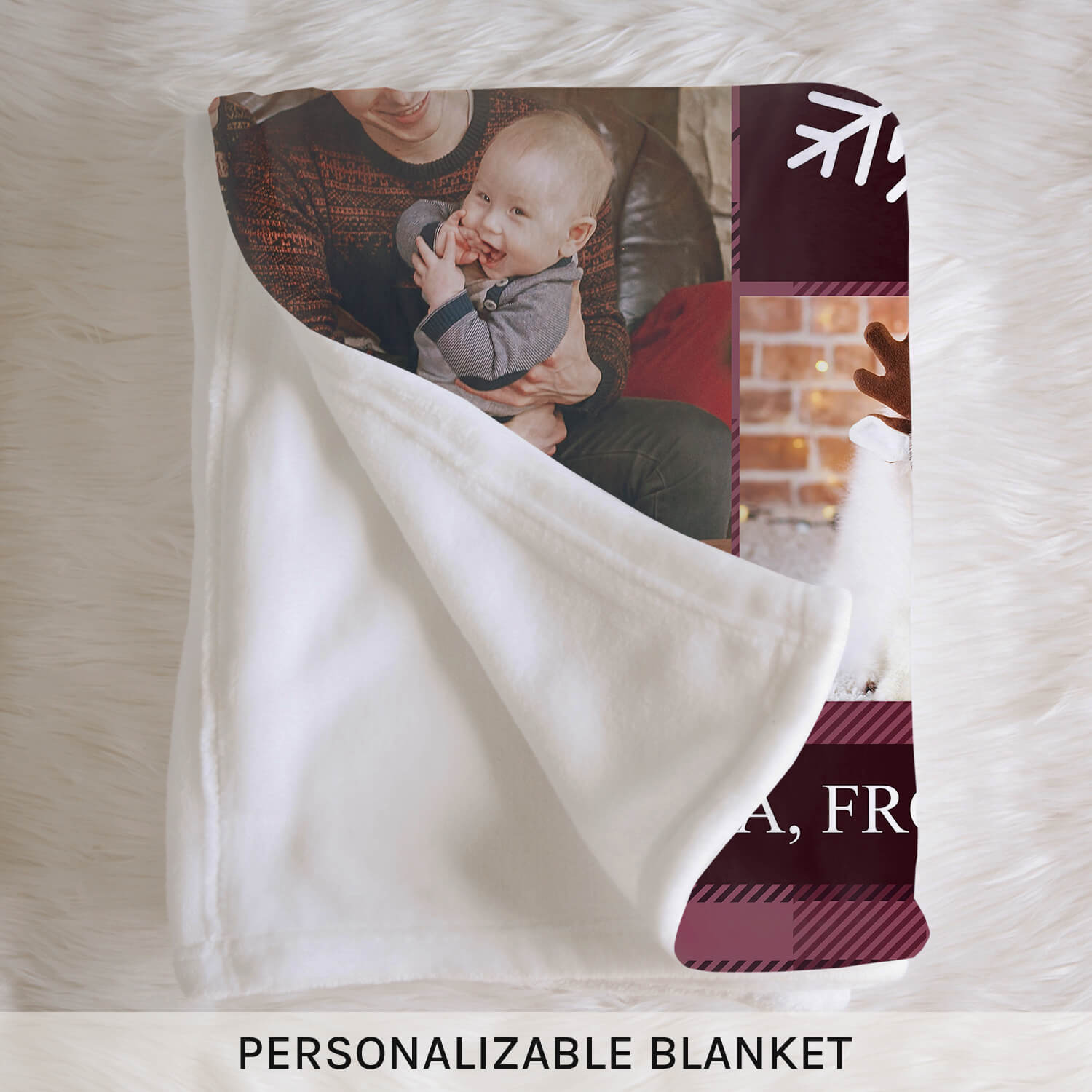 Best Grandma Ever - Personalized Christmas gift For Grandma - Custom Blanket - Elizabethfashions