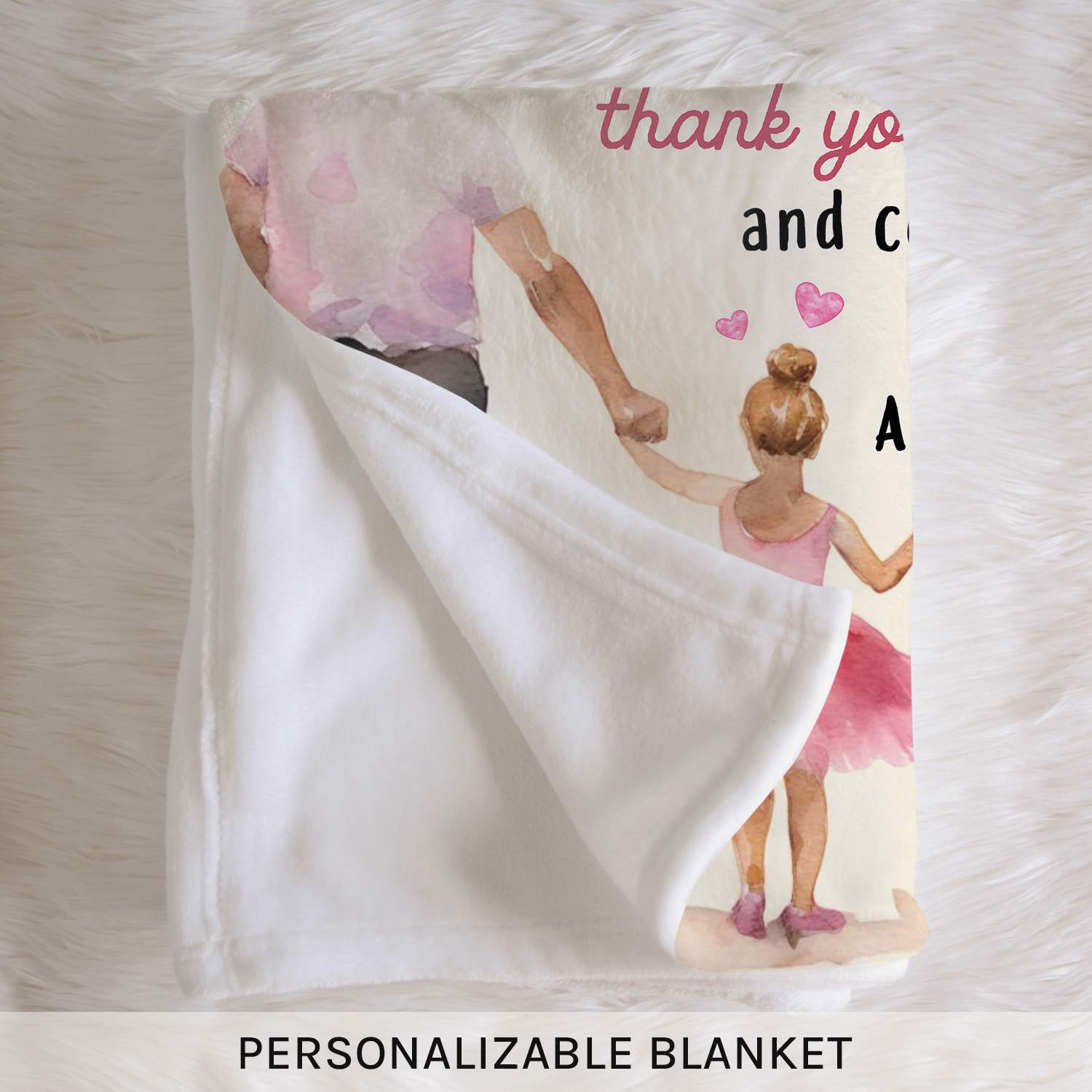 My Dear Bonus Dad - Personalized Father's Day, Birthday or Christmas gift For Step Dad - Custom Blanket - Elizabethfashions