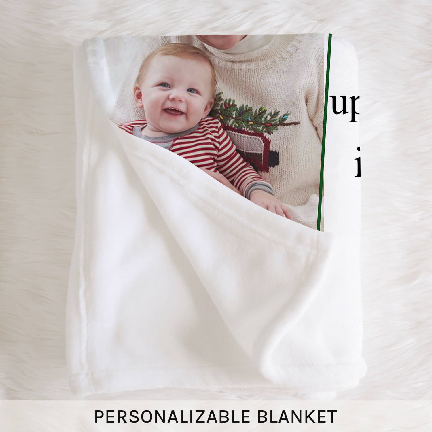 To My Grandma - Personalized Christmas gift For Grandma - Custom Blanket - Elizabethfashions
