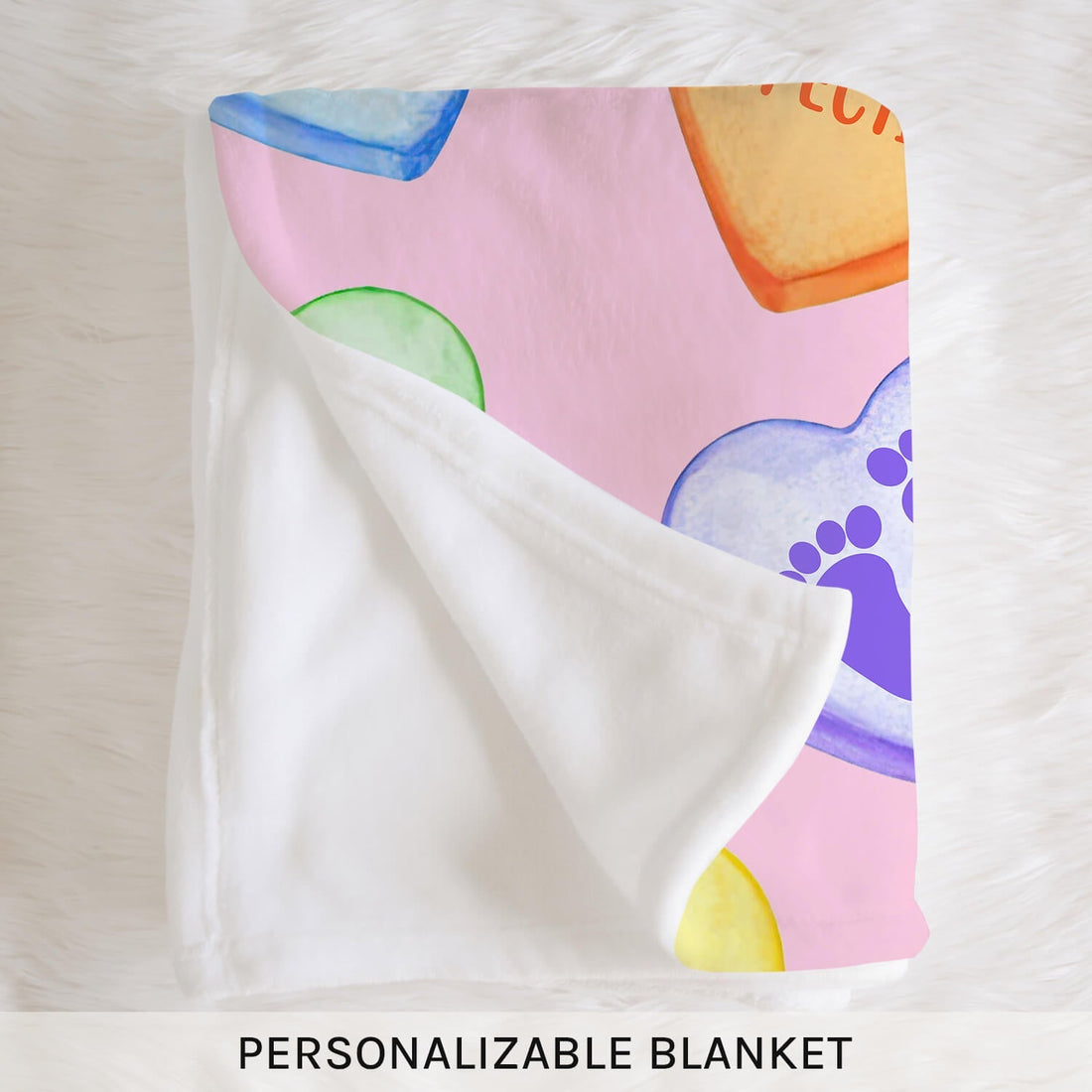 Valentine's Day Pregnancy Announcement - Personalized Valentine's Day Pregnancy Announcement gift For Family - Custom Blanket - Elizabethfashions