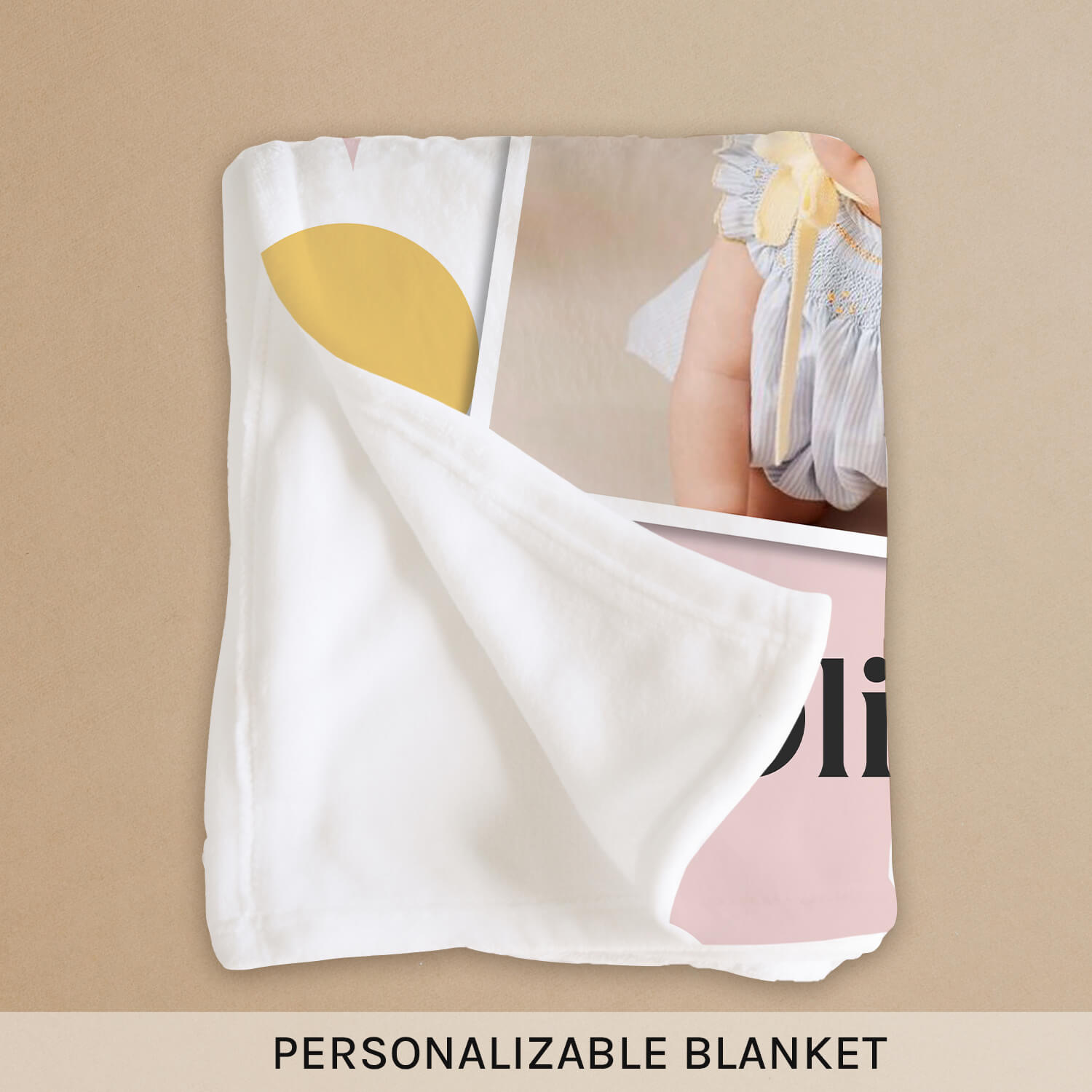 Little Miss Onederful - Personalized 1st Birthday gift For Baby - Custom Baby Blanket - Elizabethfashions