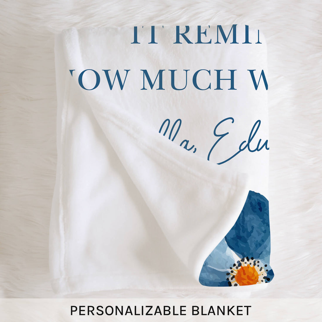 Hope Everytime You Snuggle In This Blanket - Personalized Mother's Day, Birthday, Valentine's Day or Christmas gift For Grandma - Custom Blanket - Elizabethfashions