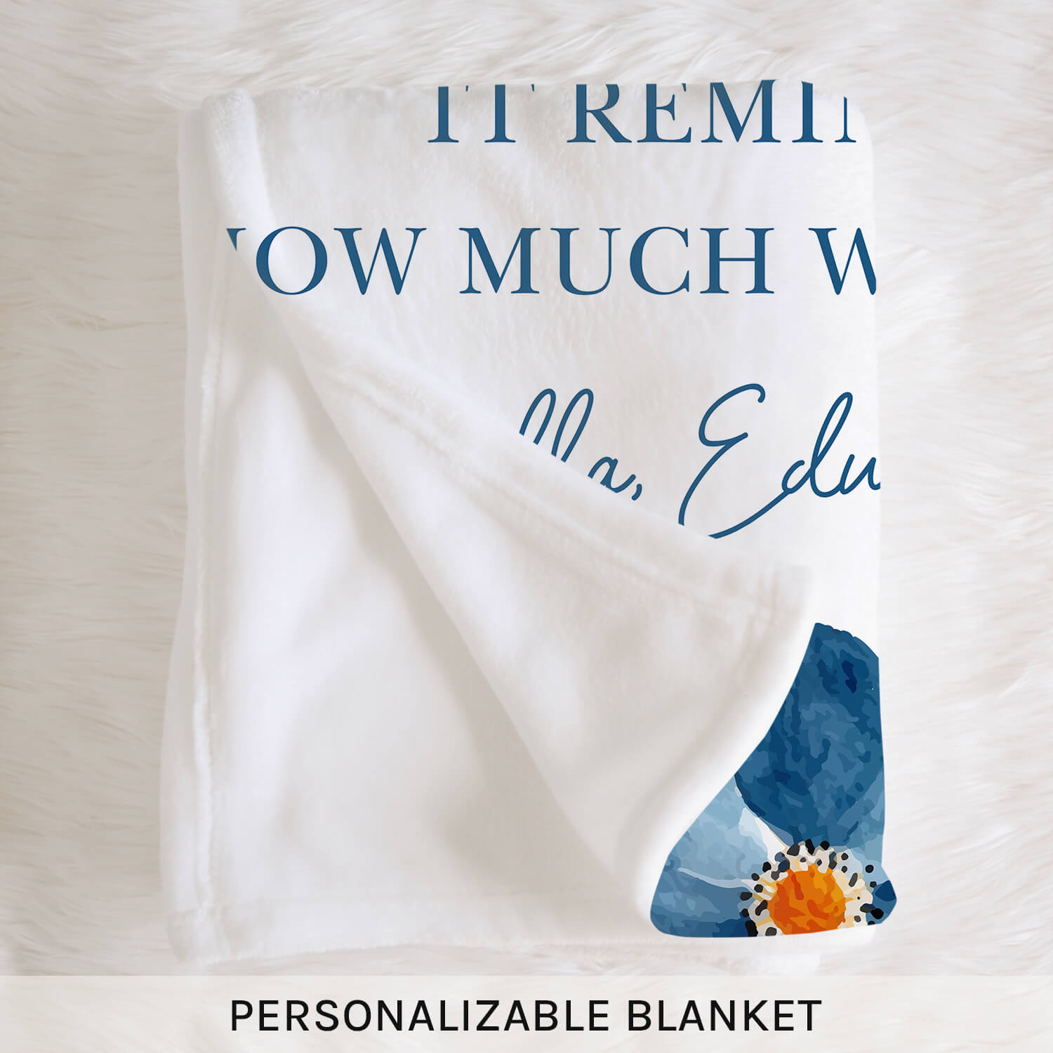 Hope Everytime You Snuggle In This Blanket - Personalized Mother's Day, Birthday, Valentine's Day or Christmas gift For Grandma - Custom Blanket - Elizabethfashions