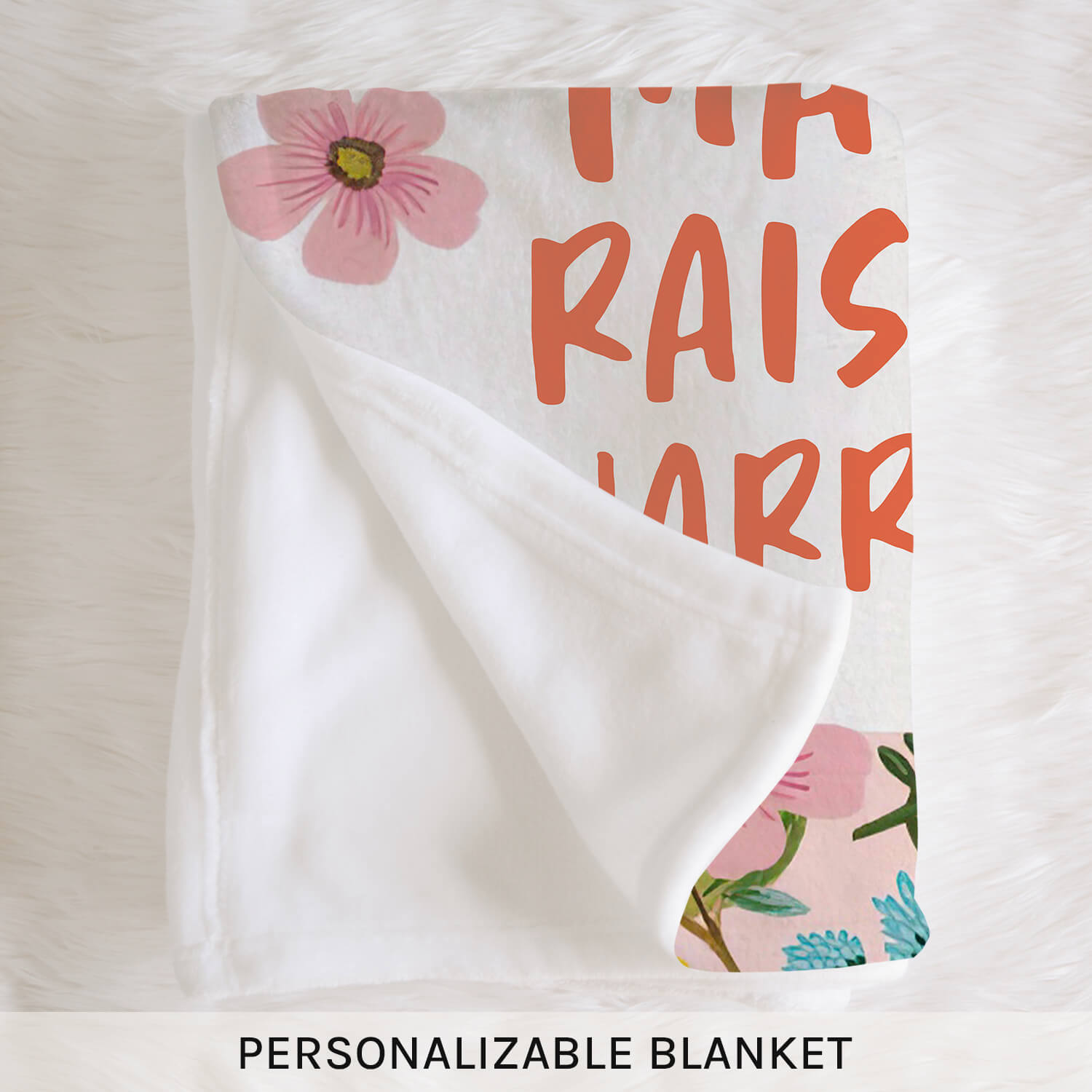 Praying Mama Raising Warriors - Personalized  gift For Christan Mom - Custom Blanket - Elizabethfashions