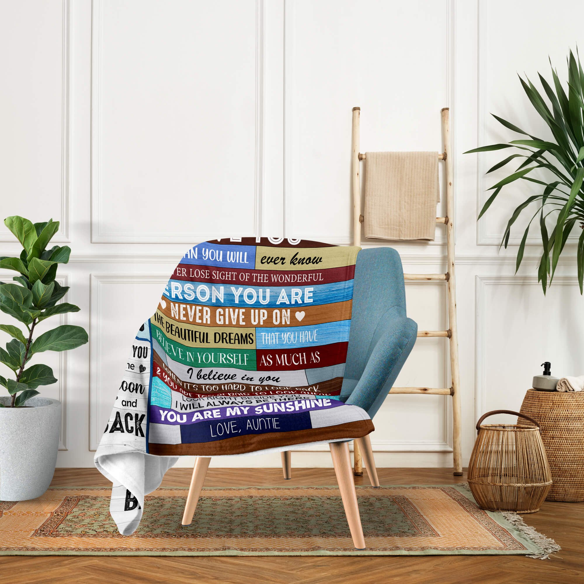 To My Nephew - Personalized  gift For Nephew - Custom Blanket - Elizabethfashions