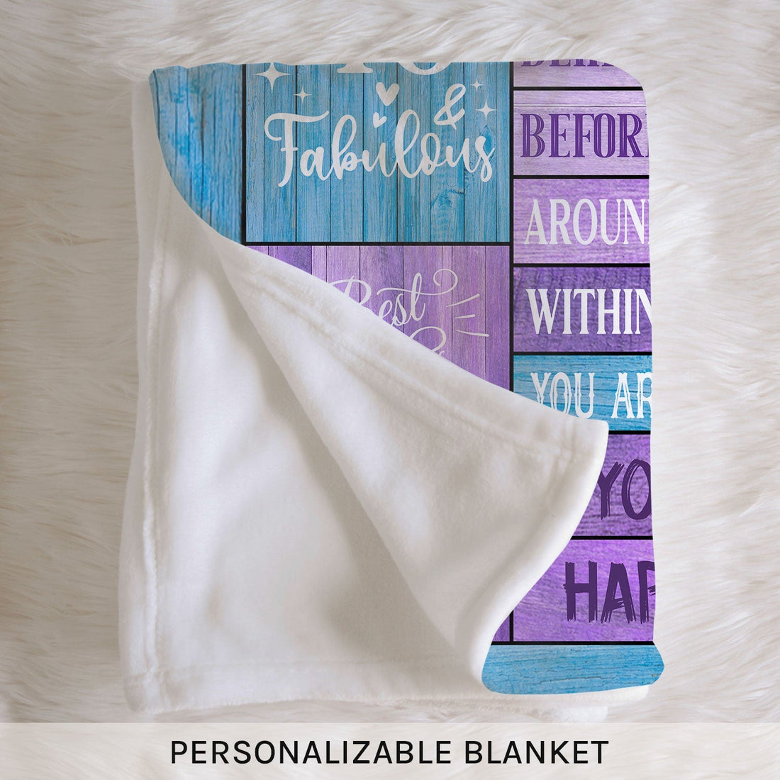 Stepping Into Your 40th Birthday - Personalized 40th Birthday gift For 40 Year Old - Custom Blanket - Elizabethfashions