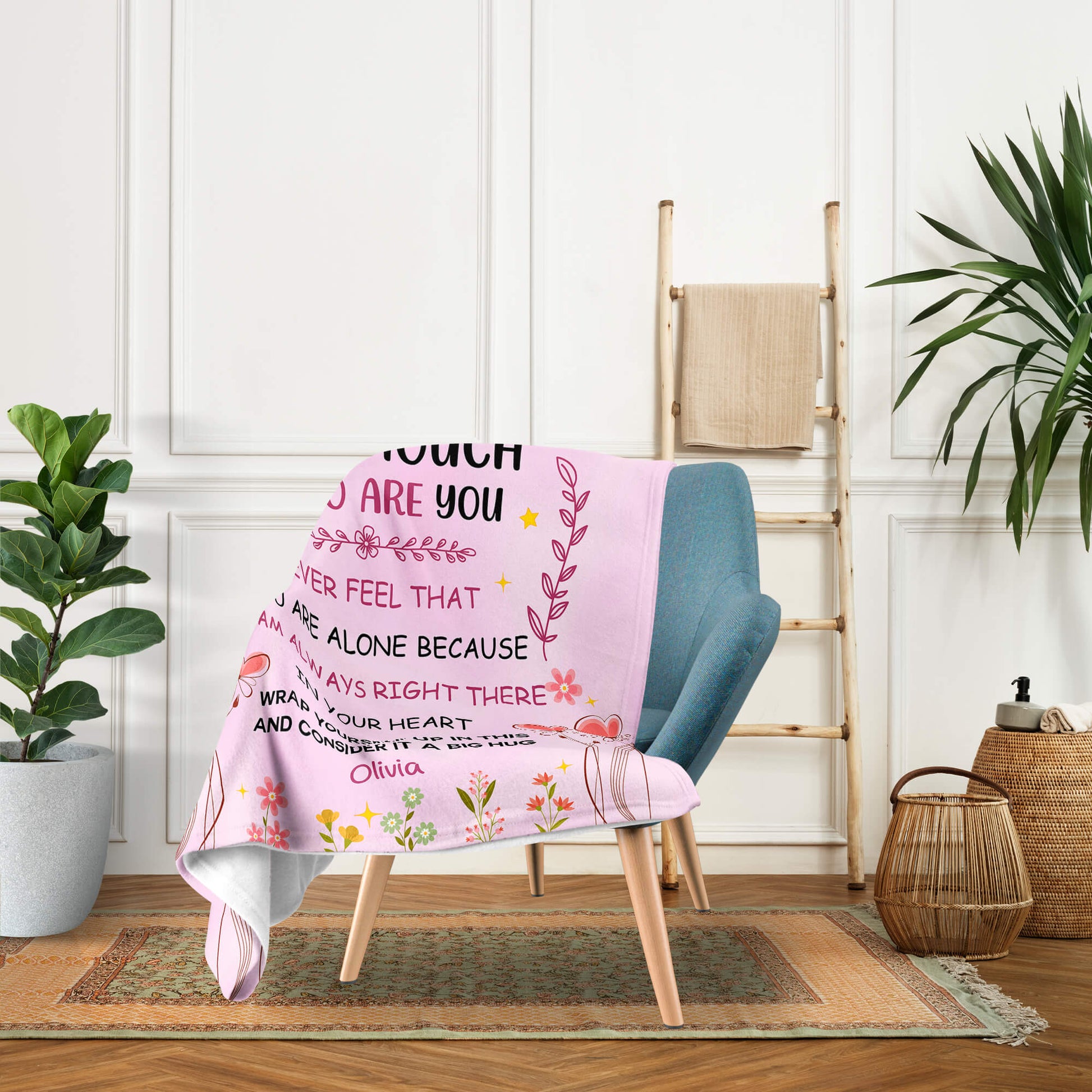 To My Cousin - Personalized  gift For Cousin - Custom Blanket - Elizabethfashions