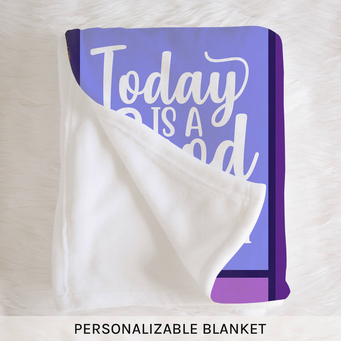 Happy 8th Birthday - Personalized 8th Birthday gift For 8 Year Old - Custom Blanket - Elizabethfashions