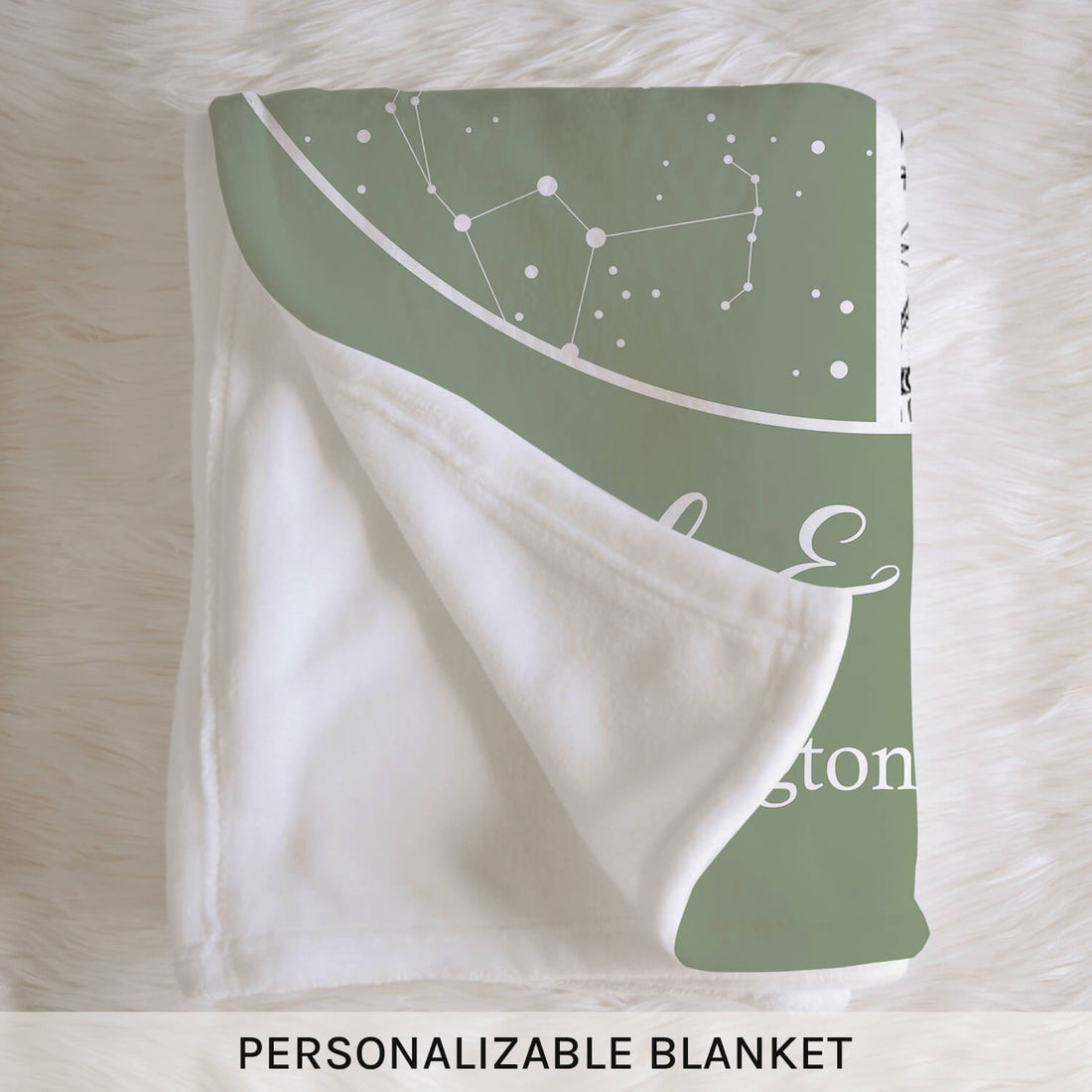 Where It All Began - Personalized Anniversary or Valentine's Day gift for Husband or Wife - Custom Map & Star Map Blanket - Elizabethfashions