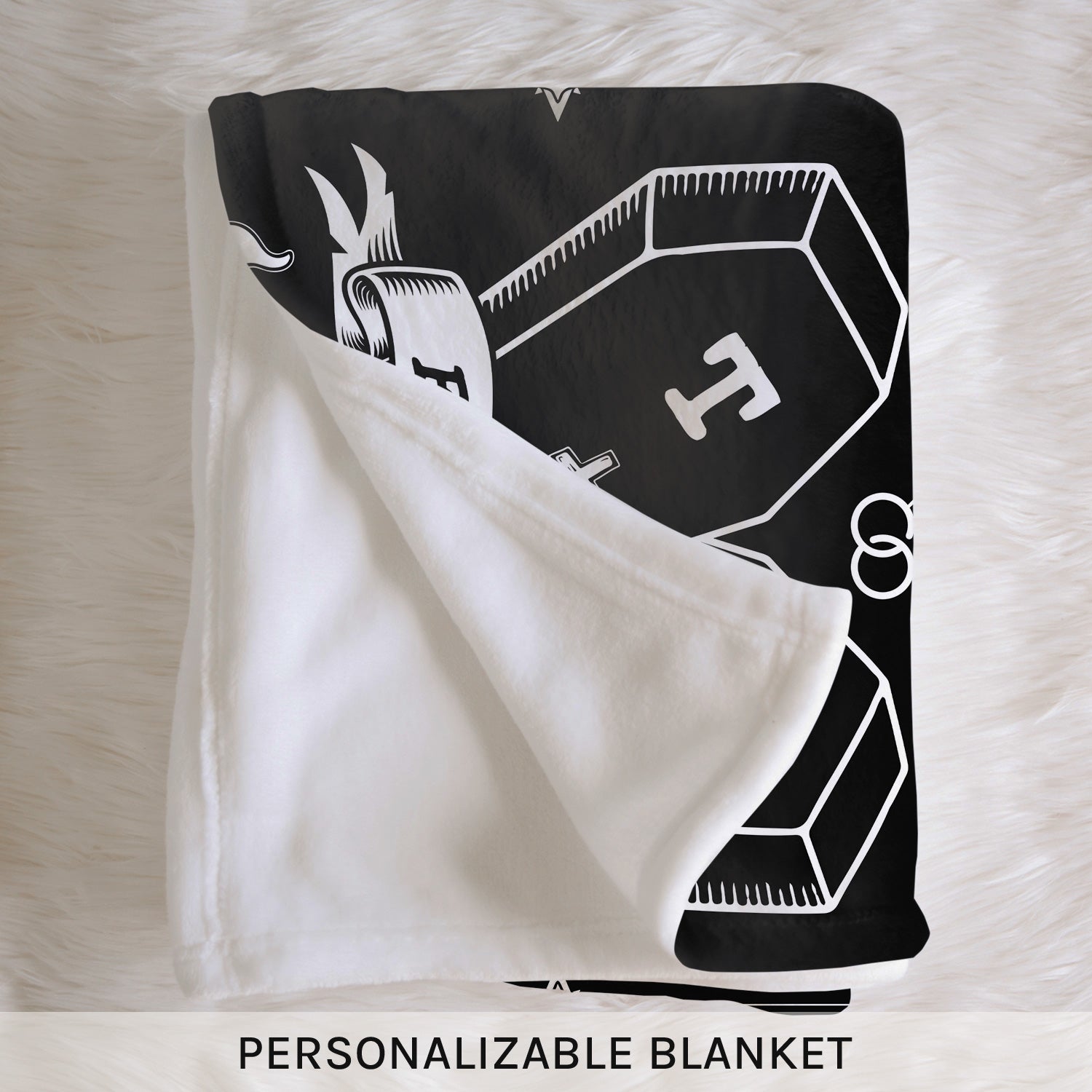 Forever - Personalized Anniversary or Halloween gift for Him or Her - Custom Blanket - Elizabethfashions