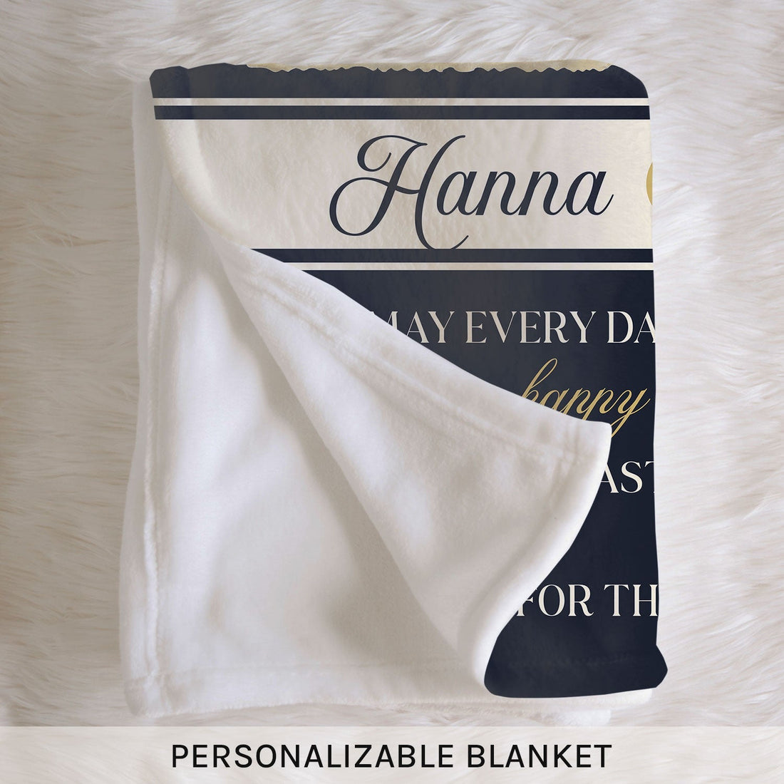 Cheers to 72 Years - Personalized 72 Year Anniversary gift For Parents or Grandparents - Custom Blanket - Elizabethfashions