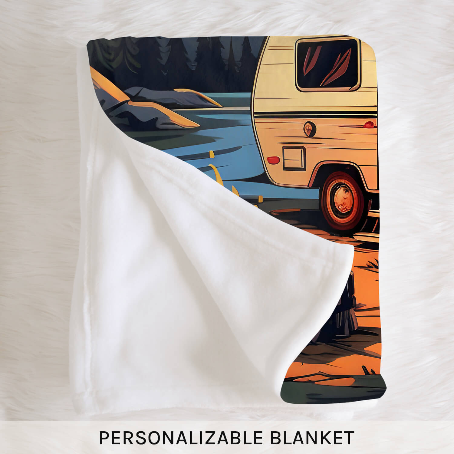 43 Years Together - Personalized 43 Year Anniversary gift For Parents, Husband or Wife - Custom Blanket - Elizabeth Fashions