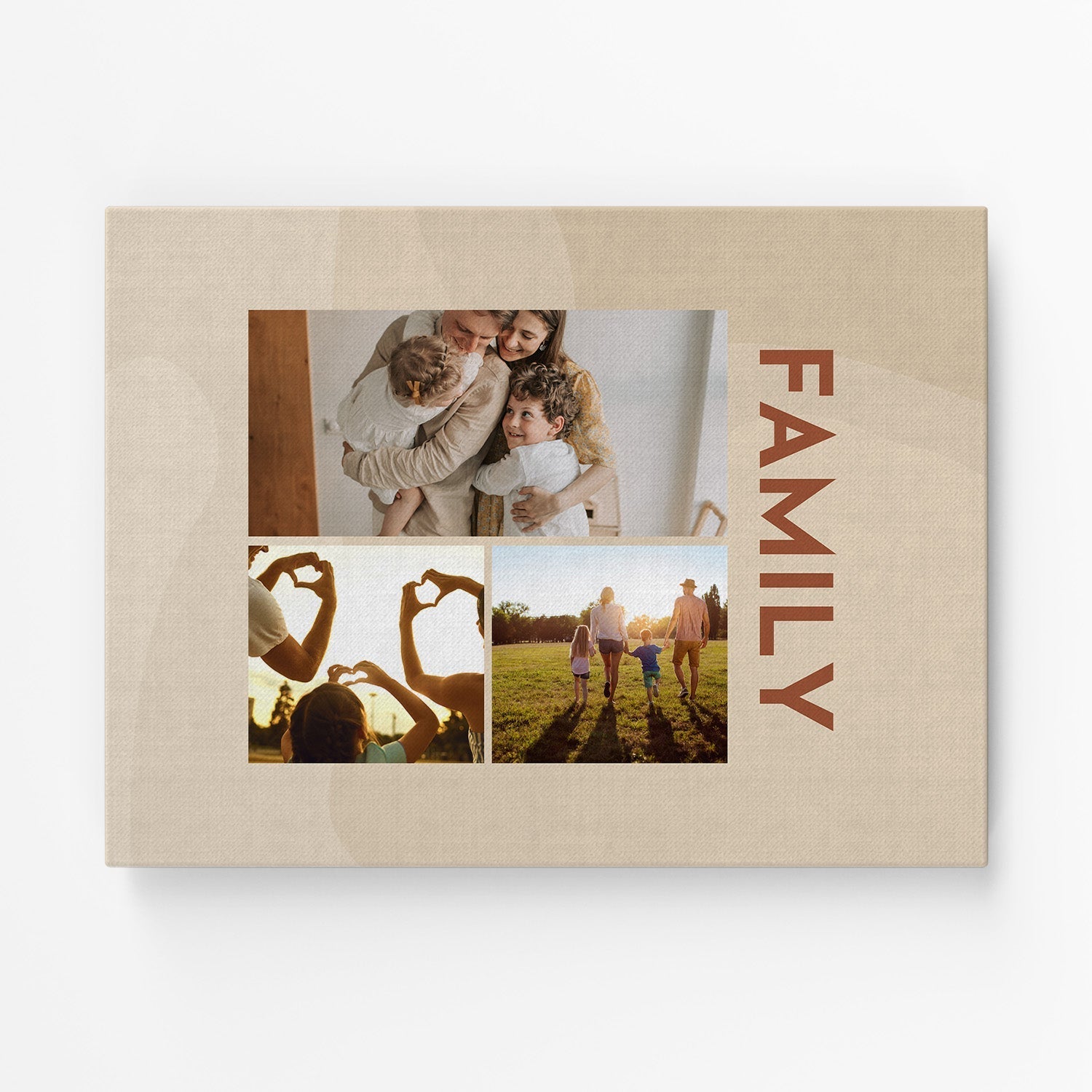 Family - Personalized Mother's Day Or Father'S Day Or Birthday Gift For Mom Or For Dad - Custom Canvas Print - Elizabeth Fashions