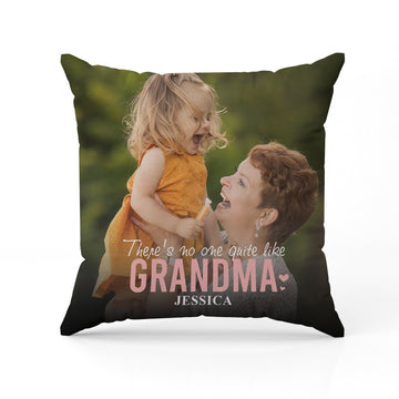 There's No One Quite LIke Grandma - Personalized Mother's Day, Valentine's Day, Birthday or Christmas gift For Grandma - Custom Pillow - Elizabeth Fashions