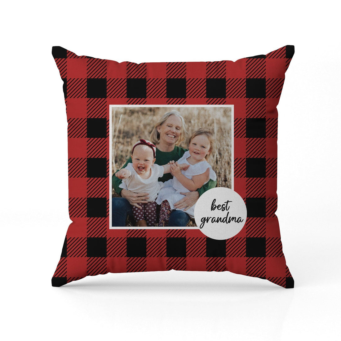 Best Grandma - Personalized Mother's Day, Birthday, Valentine's Day or Christmas gift For Grandma - Custom Pillow - Elizabeth Fashions