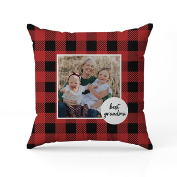 Best Grandma - Personalized Mother's Day, Birthday, Valentine's Day or Christmas gift For Grandma - Custom Pillow - Elizabeth Fashions