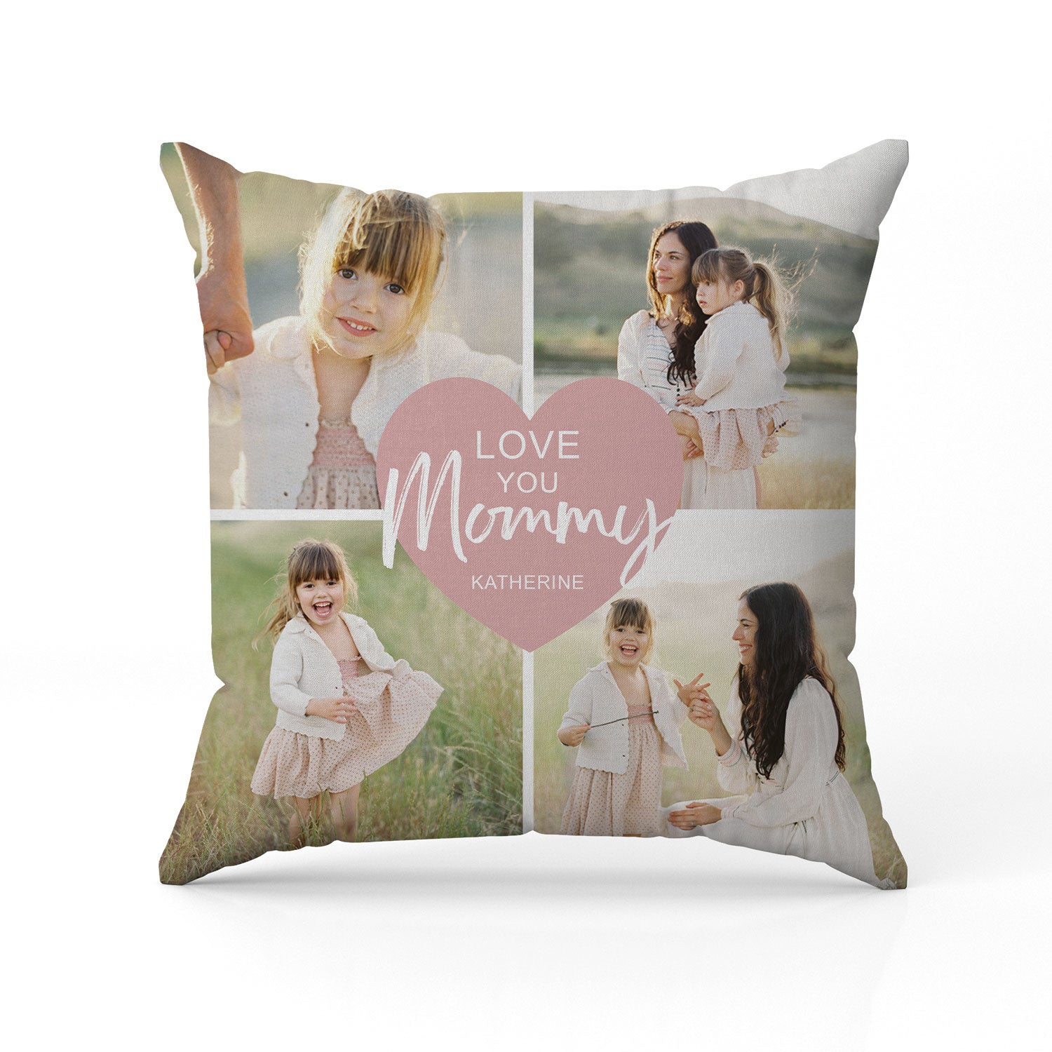 Love You Mommy - Personalized Mother's Day, Birthday, Valentine's Day or Christmas gift For Mom - Custom Pillow - Elizabeth Fashions