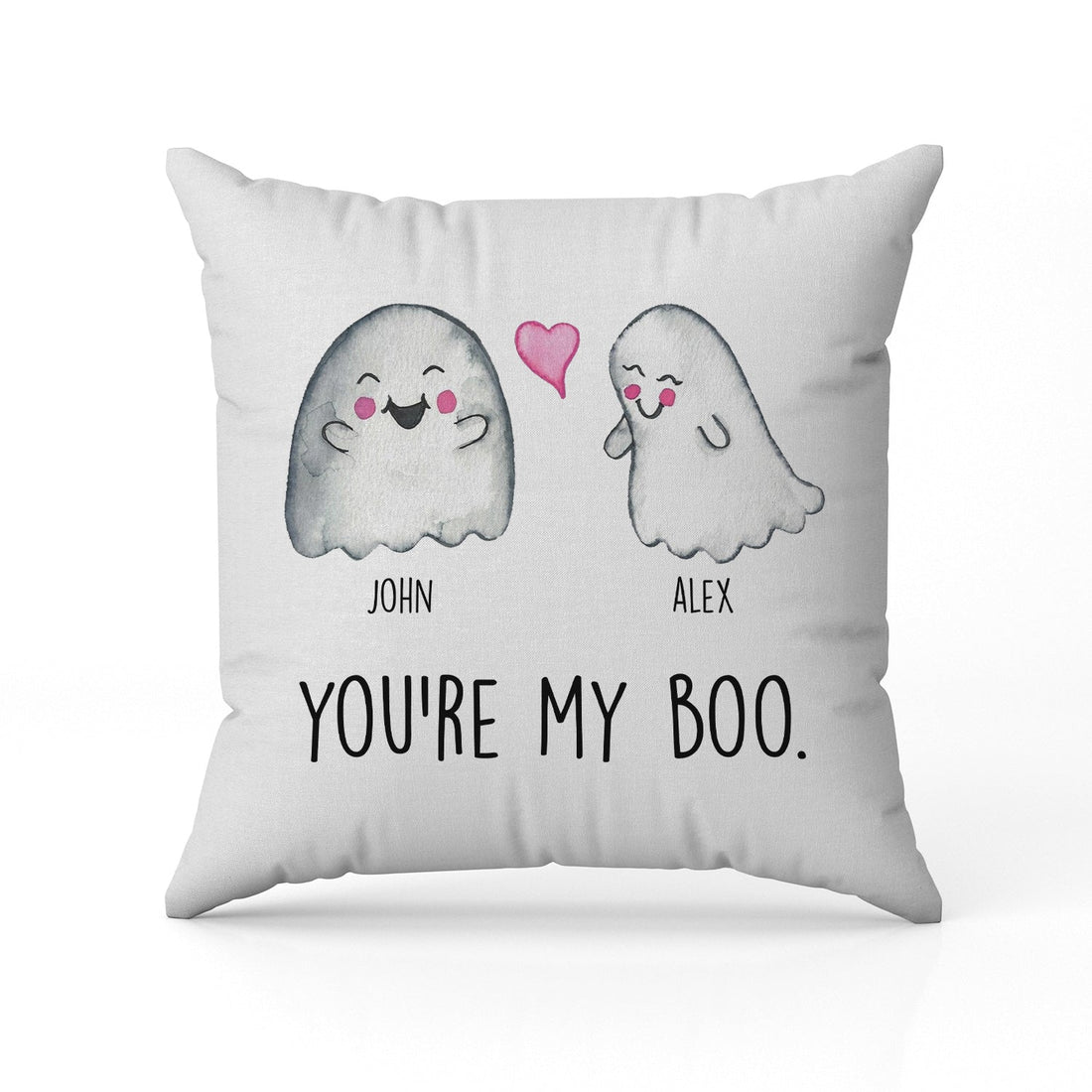 You're My Boo - Personalized Anniversary, Valentine's Day or Halloween gift for Boyfriend or Girlfriend - Custom Pillow - Elizabeth Fashions