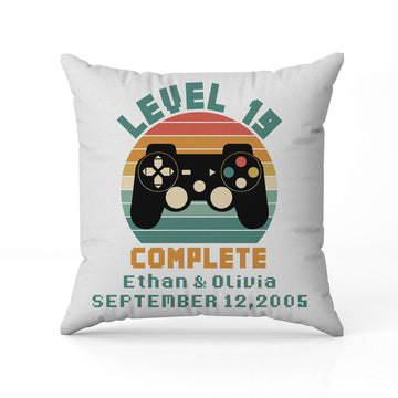 Level 19 Complete - Personalized 19 Year Anniversary gift For Husband or Wife - Custom Mug - Elizabeth Fashions