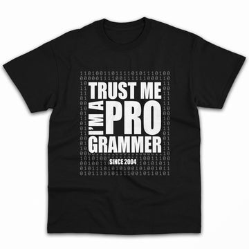 TRUST ME. I'M A PRO GRAMMER - Personalized Birthday gift for Software Engineer - Custom Tshirt - Elizabeth Fashions
