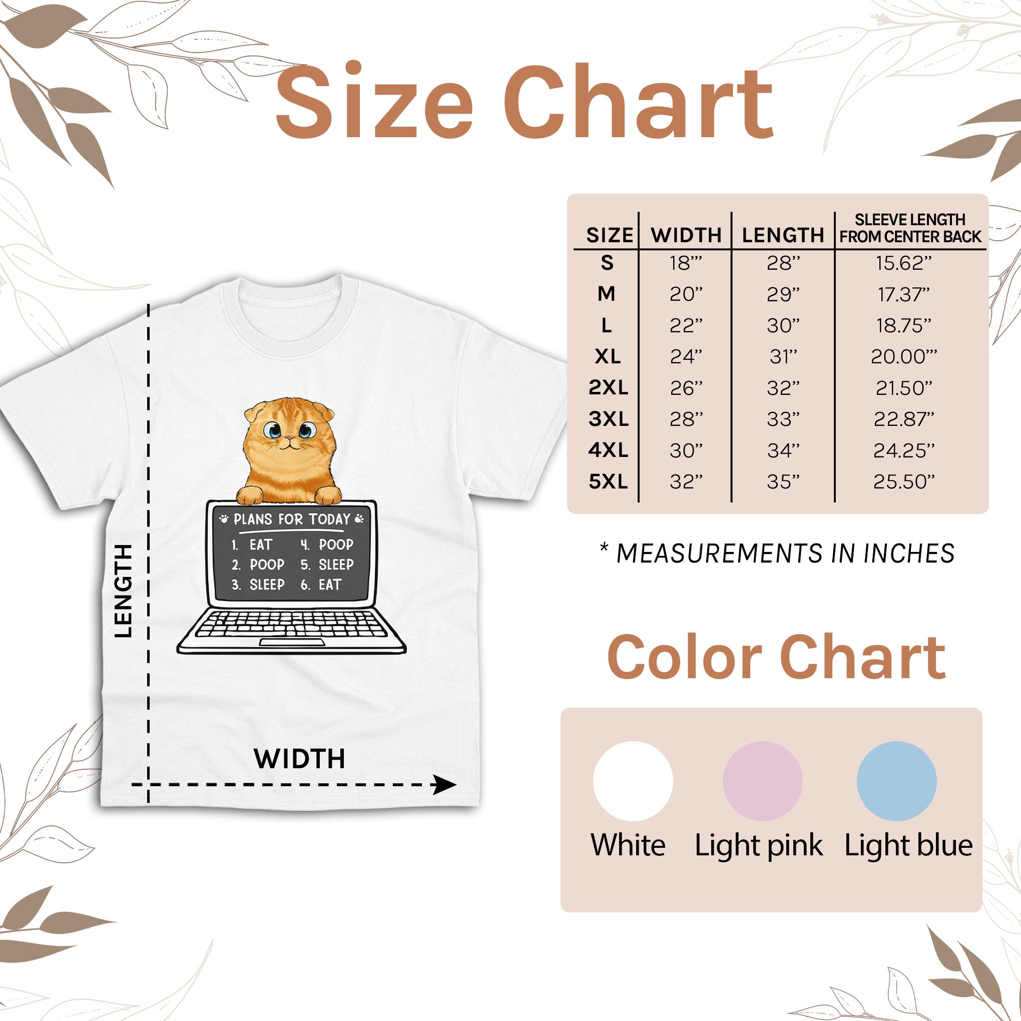 Plans for Today Cat - Personalized Birthday gift for Software Engineer - Custom Tshirt - Elizabeth Fashions