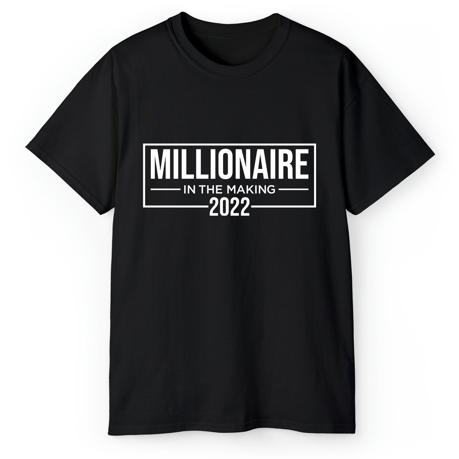 Millionaire In The Making - Personalized Birthday or Christmas gift For Startup Founder - Custom Tshirt - Elizabeth Fashions