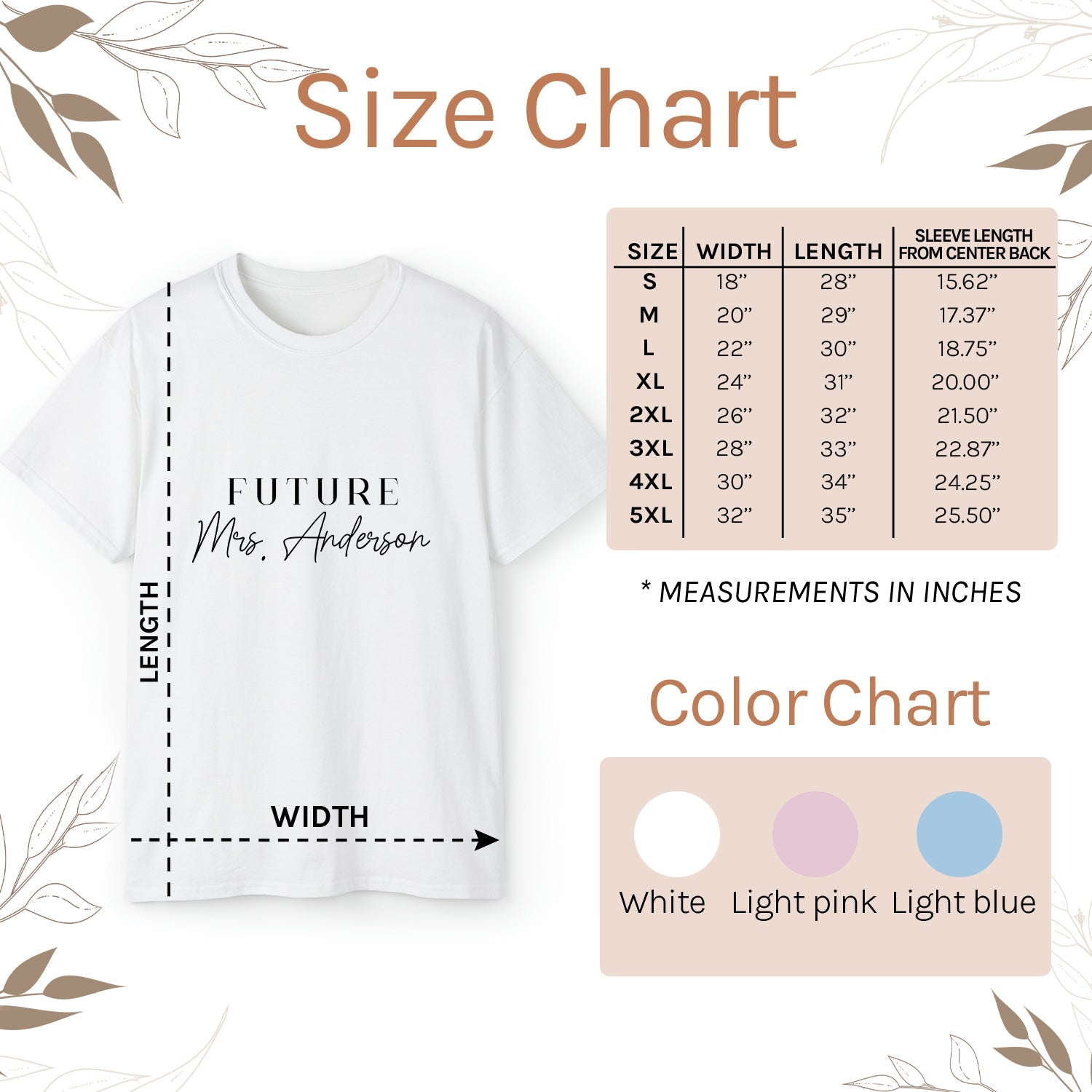 Future Mrs. - Personalized Birthday, Engagement, Valentine's Day or Christmas gift For Fiance - Custom Tshirt - Elizabeth Fashions