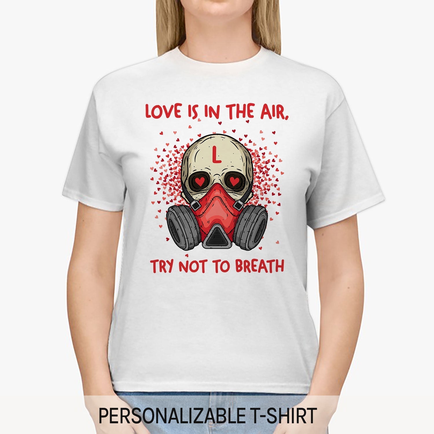 Anti Valentine's Day Outfit - Personalized Anti-Valentine's Day gift For Friends - Custom Tshirt - Elizabeth Fashions