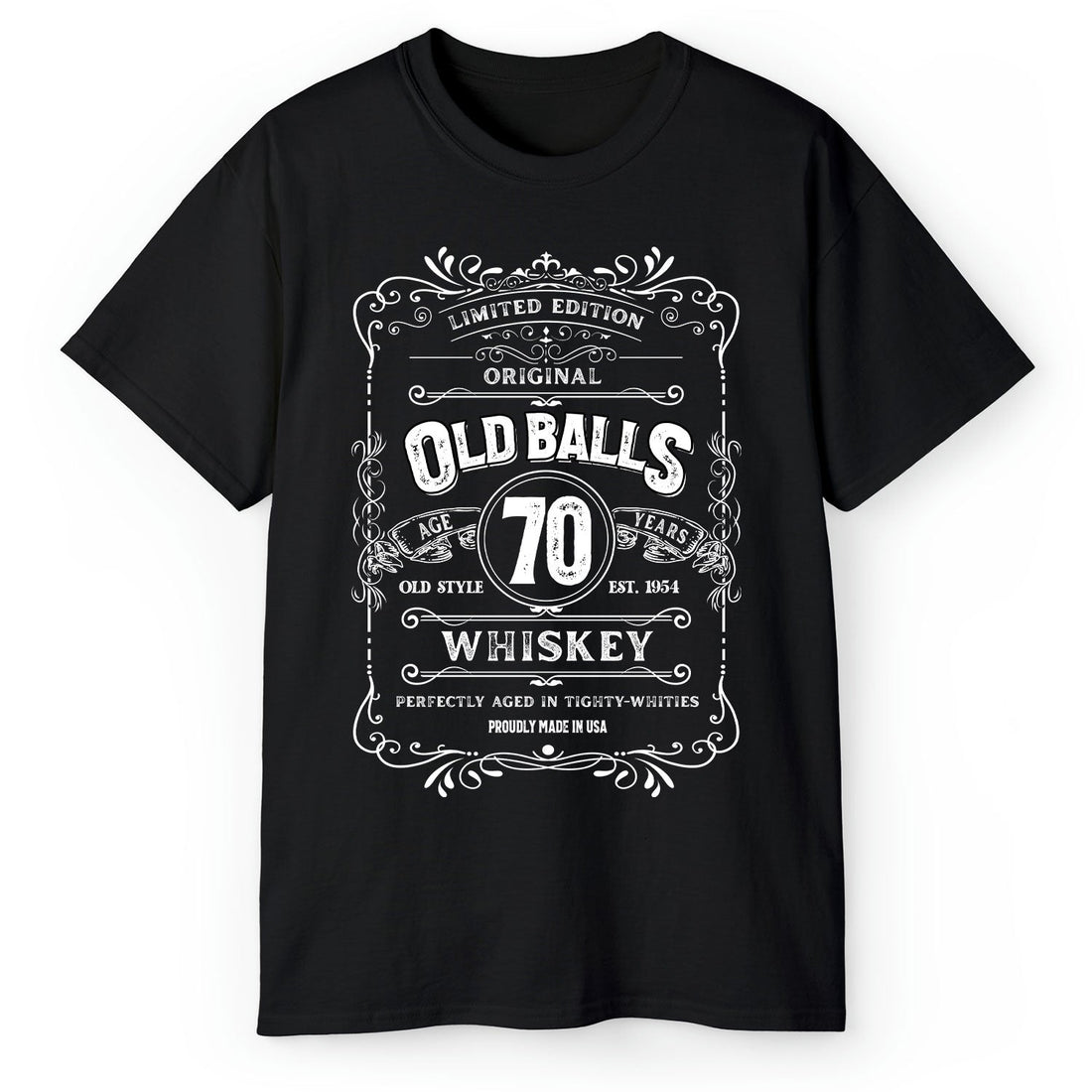 Original Old Balls Aged 70 - Personalized 70th Birthday gift For 70 Year Old - Custom - Elizabeth Fashions