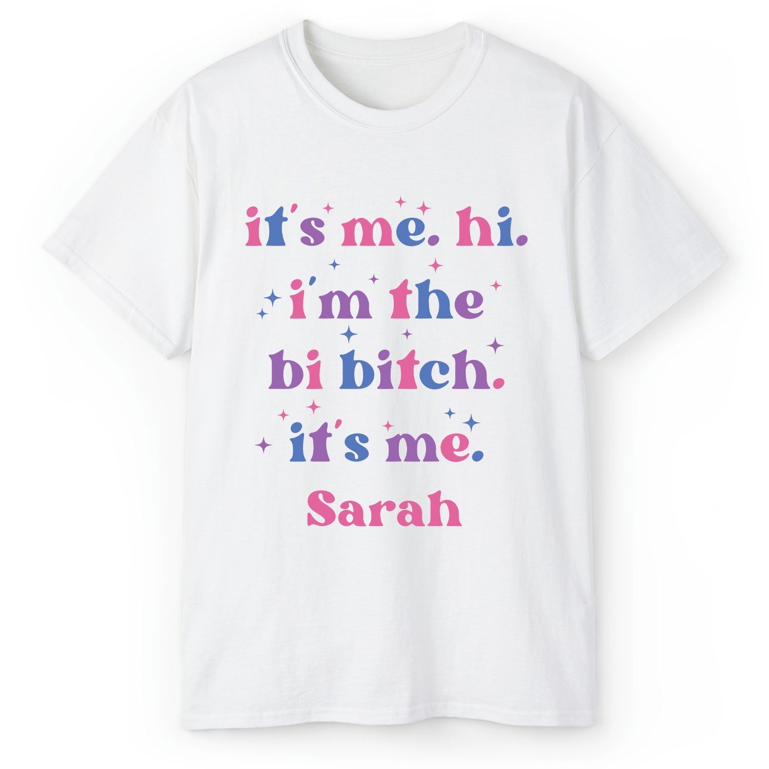 Bi Pride Clothing - Personalized gift For Bisexual - Custom Tshirt - Elizabeth Fashions