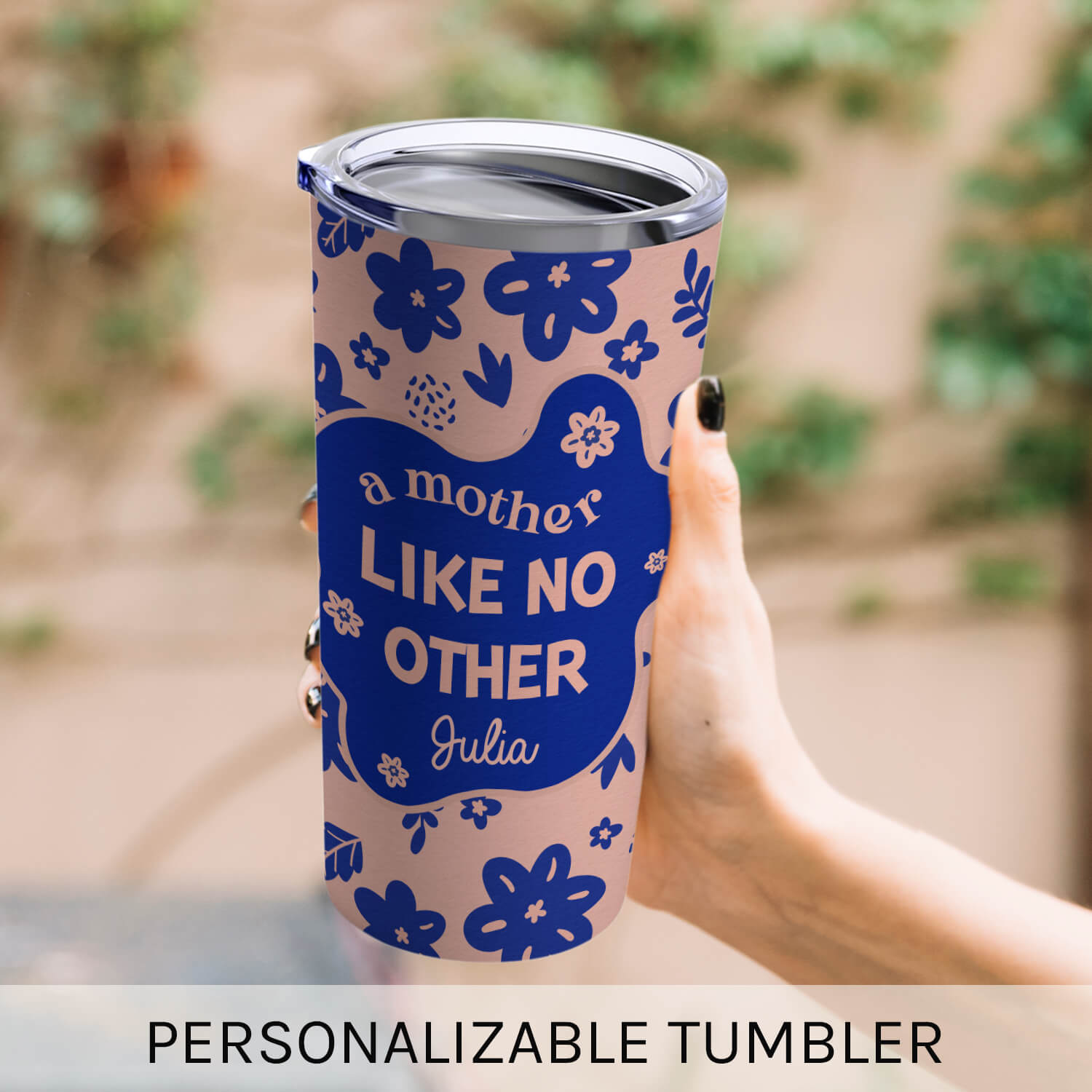 A Mother Like No Other - Personalized gift For Mom - Custom Tumbler - Elizabeth Fashions