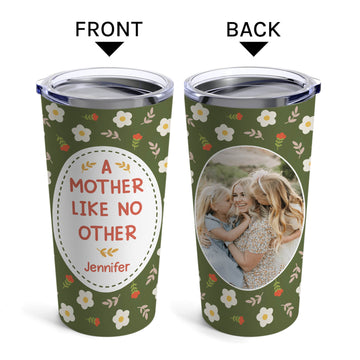 A Mother Like No Other - Personalized gift For Mom - Custom Tumbler - Elizabeth Fashions