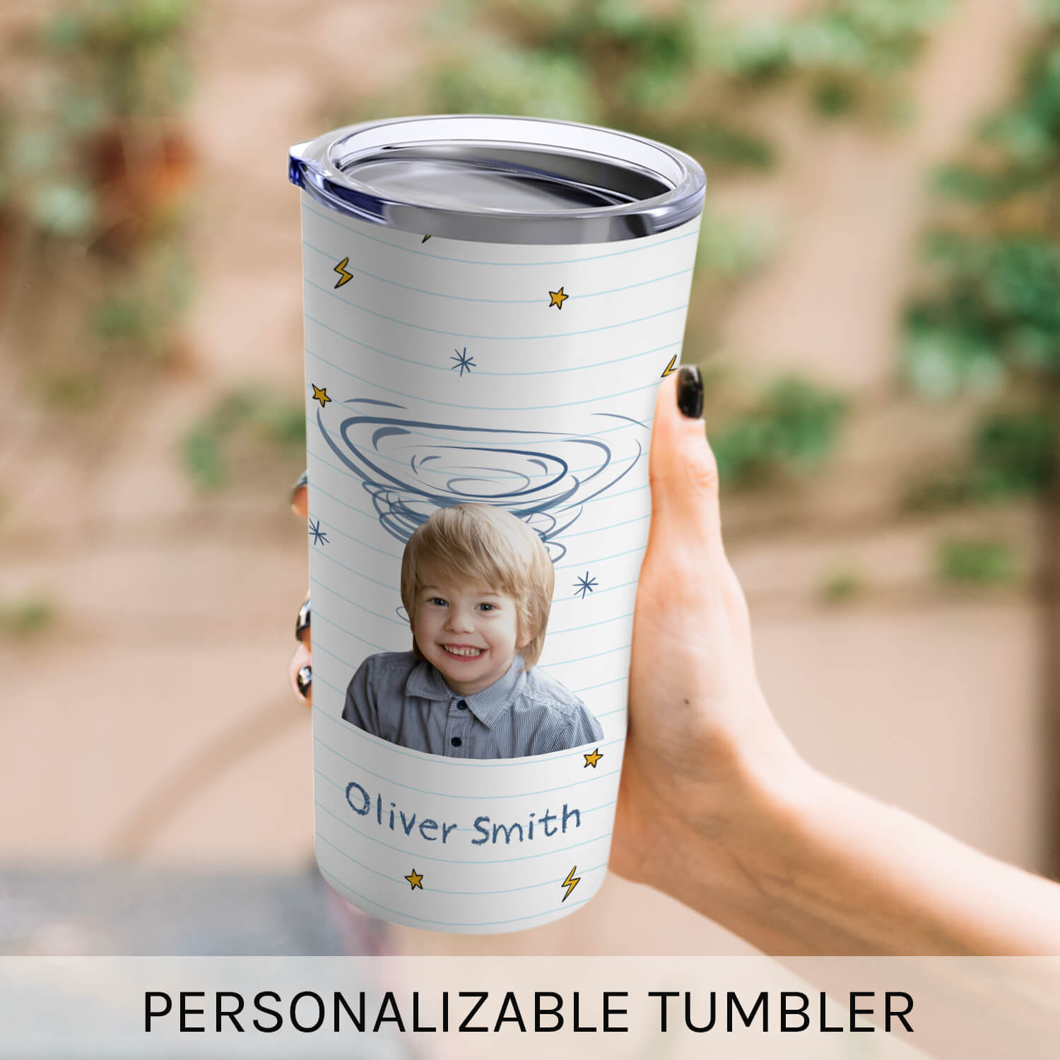 Four Nado - Personalized 4th Birthday gift For 4 Year Old - Custom Tumbler - Elizabeth Fashions