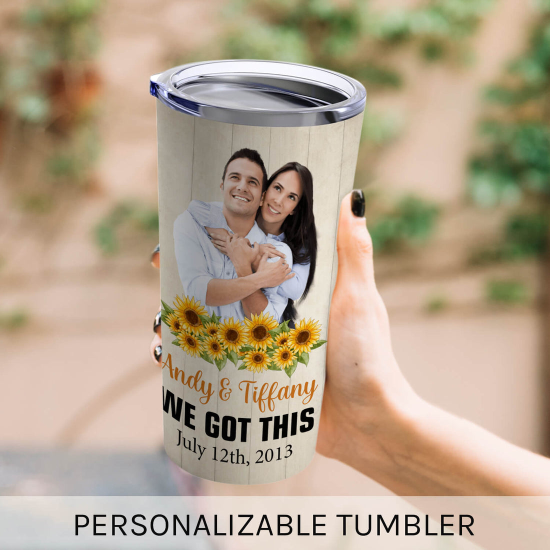 11 Years Of Marriage - Personalized 11 Year Anniversary gift For Husband or Wife - Custom Tumbler - Elizabeth Fashions